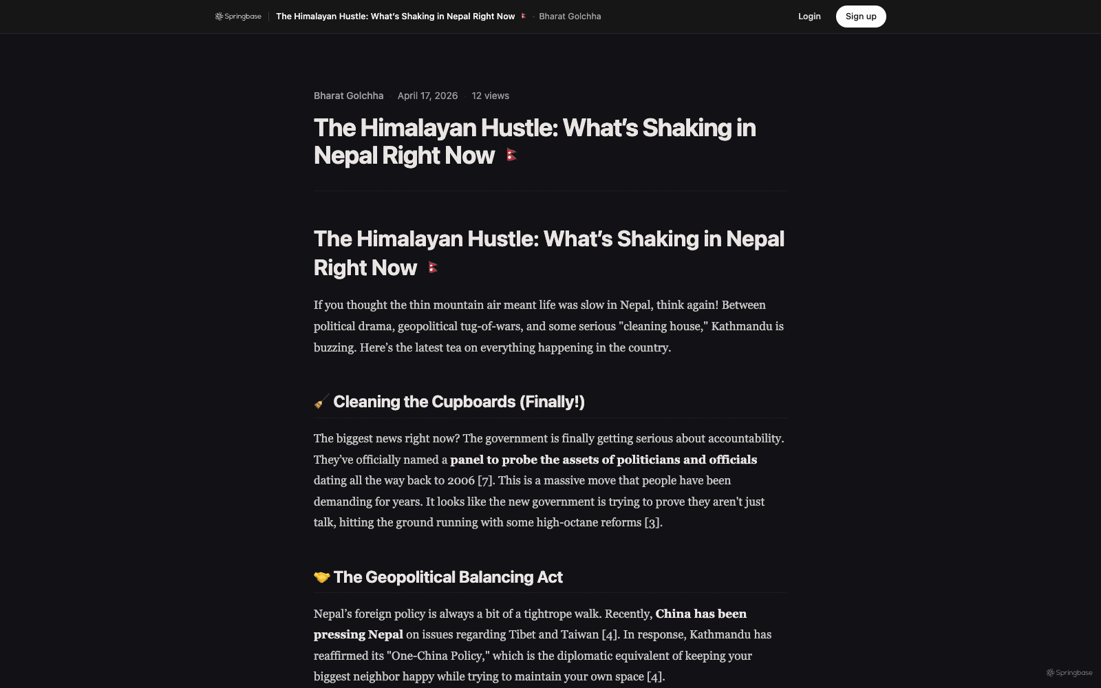 The Himalayan Hustle asset preview